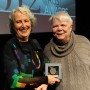 Patsy Aldana presents Matt Cohen Award to Jean Little